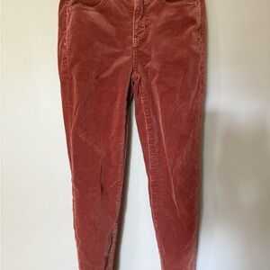 American Eagle Outfitters Copper Corduroy Pants